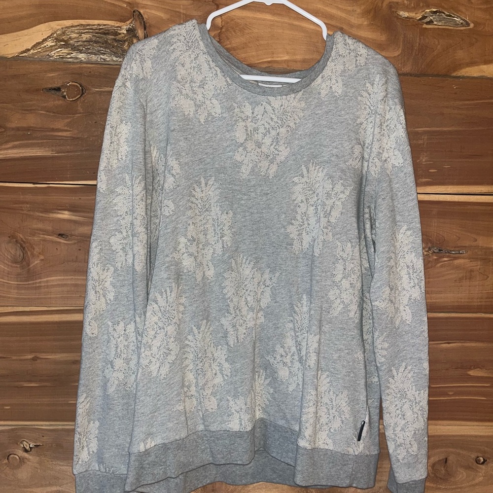 J.Lindeberg Gray Patterned Sweatshirt